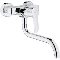 Смеситель для кухонной мойки Grohe Eurostyle Cosmopolitan Керамический картридж, цвет Хром (33982002) Смеситель для кухонной мойки Grohe Eurostyle Cosmopolitan Керамический картридж, цвет Хром (33982002)