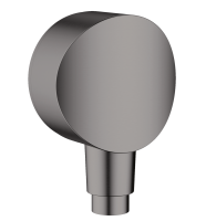 Шланговое подсоединение Hansgrohe FixFit S с клапаном обратного тока, шлифованный черный хром (26453340) Шланговое подсоединение Hansgrohe FixFit S с клапаном обратного тока, шлифованный черный хром (26453340)