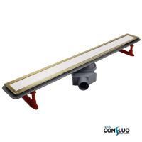 Душевой лоток Pestan Confluo Premium Line White Glass 750 Gold Душевой лоток Pestan Confluo Premium Line White Glass 750 Gold