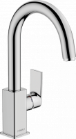 Смеситель для раковины Hansgrohe Vernis Shape Керамический картридж со сливным гарнитуром Хром (71564000) Смеситель для раковины Hansgrohe Vernis Shape Керамический картридж со сливным гарнитуром Хром (71564000)
