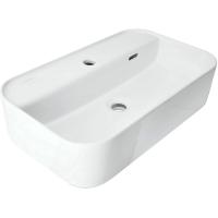 Раковина накладная Sanita Luxe Infinity Shelf 60х36х14 фарфор, цвет Белый (INF60SLWB01SH)