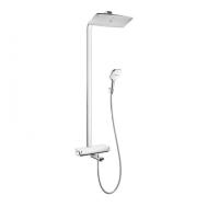 27113400 Raindance Select E 360 Showerpipe для ванны, ½’, белый/хром 27113400 Raindance Select E 360 Showerpipe для ванны, ½’, белый/хром