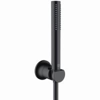 Душевой гарнитур для ванны KLUDI NOVA FONTE Puristic 1S, черный матовый (2085039-15) Душевой гарнитур для ванны KLUDI NOVA FONTE Puristic 1S, черный матовый (2085039-15)