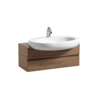 шкафчик ALESSI ONE 80 см под полувстраиваемую раковину 8.1397.2, отверстие в центре, цвет Noce Canaletto шкафчик ALESSI ONE 80 см под полувстраиваемую раковину 8.1397.2, отверстие в центре, цвет Noce Canaletto