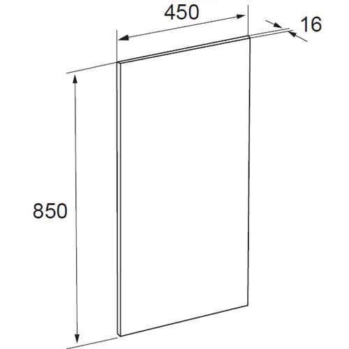 картинка THE GAP ORIGINAL Зеркало 450х850 мм, светильник (подходит к серии DEBBA) картинка THE GAP ORIGINAL Зеркало 450х850 мм, светильник (подходит к серии DEBBA)