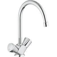 Смеситель для кухонной мойки Grohe Costa S Керамическая кран-букса, цвет Хром (31819001) Смеситель для кухонной мойки Grohe Costa S Керамическая кран-букса, цвет Хром (31819001)