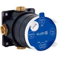 Универсальный встраиваемый блок KLUDI FLEXX BOXX DN 20 (88011) Универсальный встраиваемый блок KLUDI FLEXX BOXX DN 20 (88011)