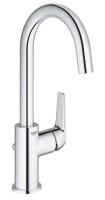 Смеситель для раковины Grohe Bau Flow Керамический картридж со сливным гарнитуром Хром (23753000) Смеситель для раковины Grohe Bau Flow Керамический картридж со сливным гарнитуром Хром (23753000)