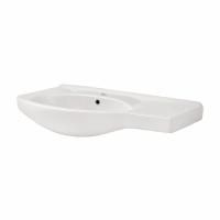 Раковина мебельная Santek Коралл-83 83х51.5х21.5, керамика, цвет Белый (1WH110228) Раковина мебельная Santek Коралл-83 83х51.5х21.5, керамика, цвет Белый (1WH110228)