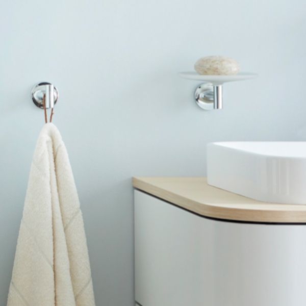 картинка Мыльница Duravit Подвесной монтаж, Хром (0099331000) картинка Мыльница Duravit Подвесной монтаж, Хром (0099331000)