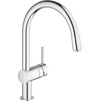 Смеситель для кухонной мойки Grohe Minta Керамический картридж, цвет Хром (32918000) Смеситель для кухонной мойки Grohe Minta Керамический картридж, цвет Хром (32918000)