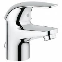 Смеситель для раковины Grohe Eueroeco Керамический картридж Хром (32881000) Смеситель для раковины Grohe Eueroeco Керамический картридж Хром (32881000)