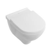 Унитаз подвесной Villeroy&Boch O.NOVO, безободковый с толстым сиденьем микролифт Унитаз подвесной Villeroy&Boch O.NOVO, безободковый с толстым сиденьем микролифт