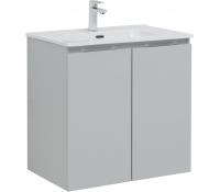 Тумба под раковину Aquanet Алвита new 70 2 дверцы, серый Тумба под раковину Aquanet Алвита new 70 2 дверцы, серый