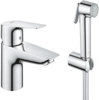 Смеситель для раковины с гигиеническим душем Grohe Start Edge Керамический картридж Хром (23773001) Смеситель для раковины с гигиеническим душем Grohe Start Edge Керамический картридж Хром (23773001)
