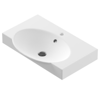 Раковина накладная Sanita Luxe Infinity 65х44.3х14.2 керамика, цвет Белый (INF65SLWB01) Раковина накладная Sanita Luxe Infinity 65х44.3х14.2 керамика, цвет Белый (INF65SLWB01)
