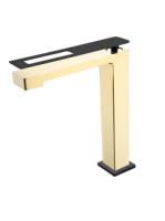 Смеситель Q для умыв. выс. GoldBlack Смеситель Q для умыв. выс. GoldBlack