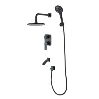 Смеситель Lemark Bronx LM3722BL для ванны и душа, встраиваемый Смеситель Lemark Bronx LM3722BL для ванны и душа, встраиваемый