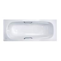 Ванна стальная BLB Universal HG 160х70, белая, с отверстиями для ручек Ванна стальная BLB Universal HG 160х70, белая, с отверстиями для ручек