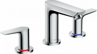Смеситель для раковины Hansgrohe Talis E Керамическая кран-букса со сливным гарнитуром Хром (71733000) Смеситель для раковины Hansgrohe Talis E Керамическая кран-букса со сливным гарнитуром Хром (71733000)