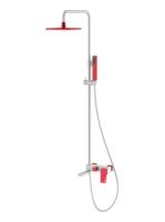 Стойка для душа Q WhiteRed.2 Стойка для душа Q WhiteRed.2
