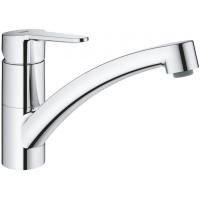 Смеситель для кухонной мойки Grohe BauEco Керамический картридж, цвет Хром (31680000) Смеситель для кухонной мойки Grohe BauEco Керамический картридж, цвет Хром (31680000)