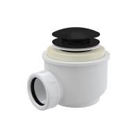 Сифон для душевого поддона Alcadrain CLICK/CLACK, чёрный матовый (A465 Ø50 BLACK) Сифон для душевого поддона Alcadrain CLICK/CLACK, чёрный матовый (A465 Ø50 BLACK)