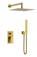 Душевой комплект Boheme Qubic Bronze 474-3-BR Душевой комплект Boheme Qubic Bronze 474-3-BR