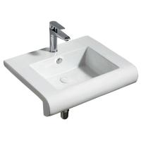 Раковина подвесная Azario 60.5х48.5х17 фаянс, цвет Белый (AZ40032605) Раковина подвесная Azario 60.5х48.5х17 фаянс, цвет Белый (AZ40032605)