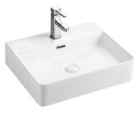 Раковина накладная Azario 51.5х42.5х13.5 фаянс, цвет Белый (AZ2173SSP) Раковина накладная Azario 51.5х42.5х13.5 фаянс, цвет Белый (AZ2173SSP)