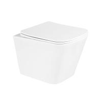 Чаша подвесного унитаза с сиденьем BelBagno DUE BB3103CHR/SC