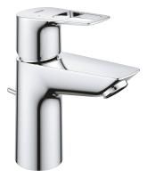 Смеситель для раковины Grohe BauLoop Керамический картридж со сливным гарнитуром Хром (23335001) Смеситель для раковины Grohe BauLoop Керамический картридж со сливным гарнитуром Хром (23335001)