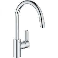 Смеситель для кухонной мойки Grohe Eurostyle Cosmopolitan Керамический картридж, цвет Хром (31126004) Смеситель для кухонной мойки Grohe Eurostyle Cosmopolitan Керамический картридж, цвет Хром (31126004)