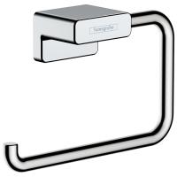 Держатель туалетной бумаги Hansgrohe Подвесной, Хром (41771000) Держатель туалетной бумаги Hansgrohe Подвесной, Хром (41771000)