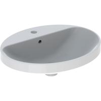 Раковина встраиваемая сверху Geberit VariForm 52.8х45х17.8, фарфор, цвет Белый (500720012) Раковина встраиваемая сверху Geberit VariForm 52.8х45х17.8, фарфор, цвет Белый (500720012)