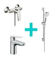 Набор Hansgrohe Logis E 100 3 в 1, хром (CS00053217) Набор Hansgrohe Logis E 100 3 в 1, хром (CS00053217)