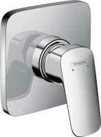 Hansgrohe 71604000 Logis Смеситель для душа с маленькой розеткой, СМ, хром Hansgrohe 71604000 Logis Смеситель для душа с маленькой розеткой, СМ, хром